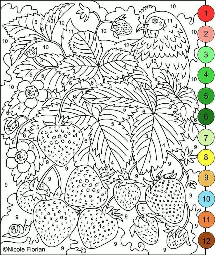 Dibujos para colorear por Número - 100 Dibujos para colorear en 2023 |  Páginas para colorear para imprimir gratis, Colorear por números, Dibujos  para colorear