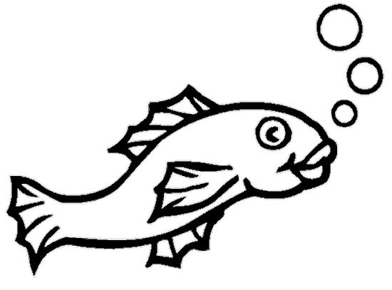 Dibujos para colorear de Peces, pez
