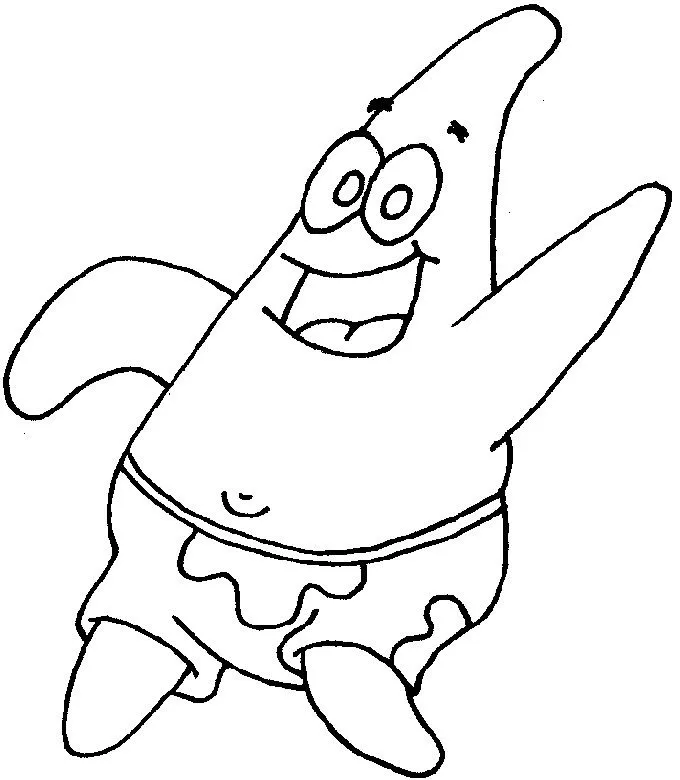 dibujos y colorear: pintar y colorear bob esponja