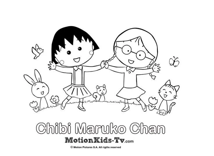 Chibi Maruko Chan - Dibujos manga para niños - Japanese manga ...