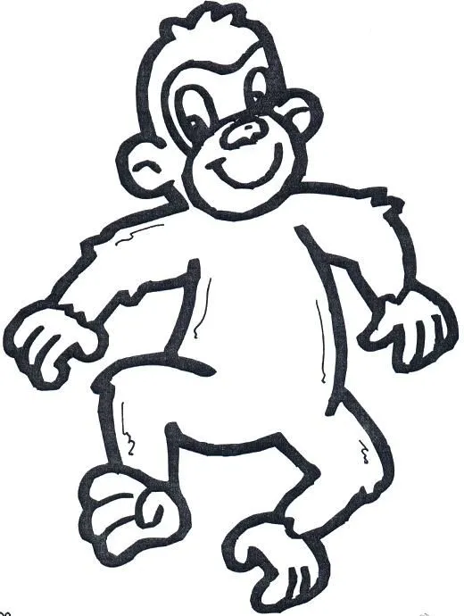 DIBUJOS PARA COLOREAR PINTAR IMAGENES: DIBUJOS DE MONOS PARA COLOREAR DIBUJOS PARA COLOREAR PINTAR IMAGENES: DIBUJOS DE MONOS PARA COLOREAR