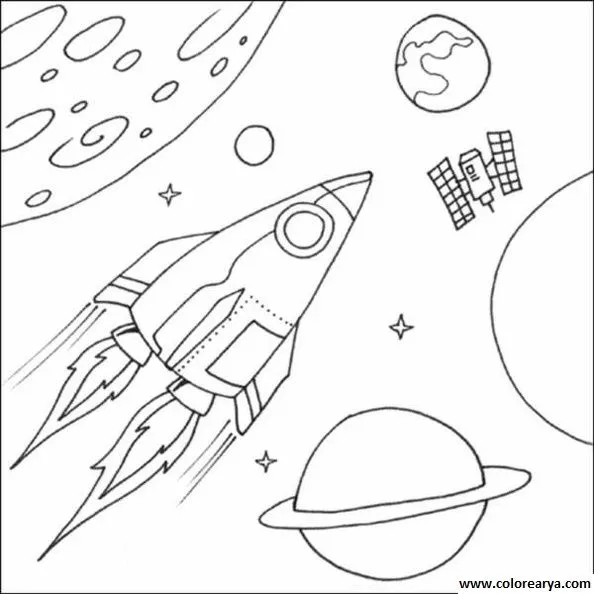 Dibujos del espacio - Imagui