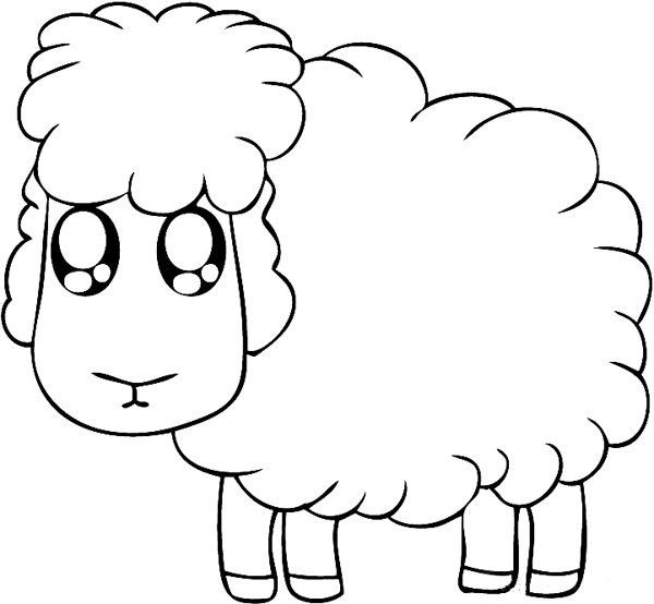 Dibujos para pintar oveja - Imagui