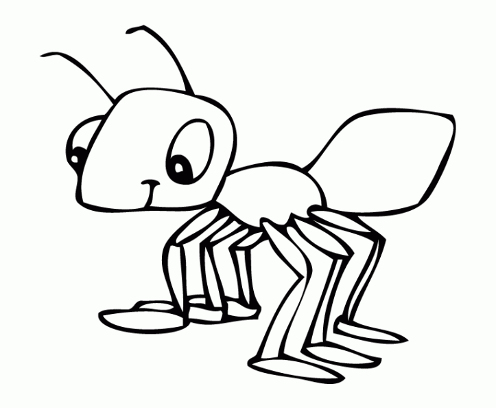 Hormigas para colorear - Imagui