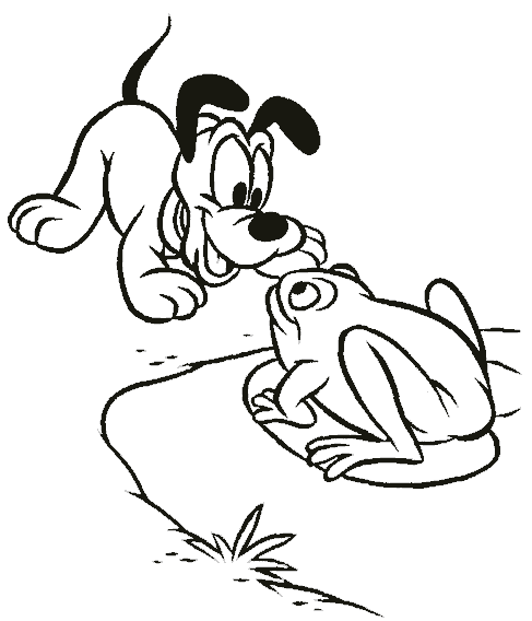 Pluto bebé para dibujar - Imagui