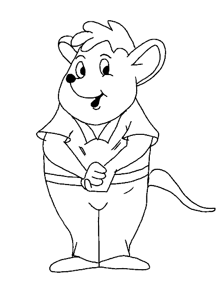 Dibujos para colorear sobre el raton perez - Imagui