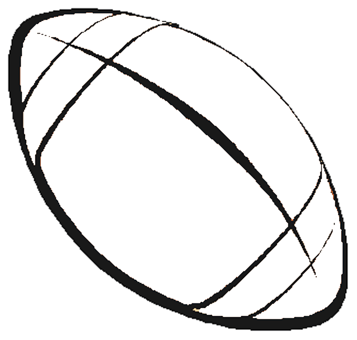 Dibujo pelota rugby - Imagui