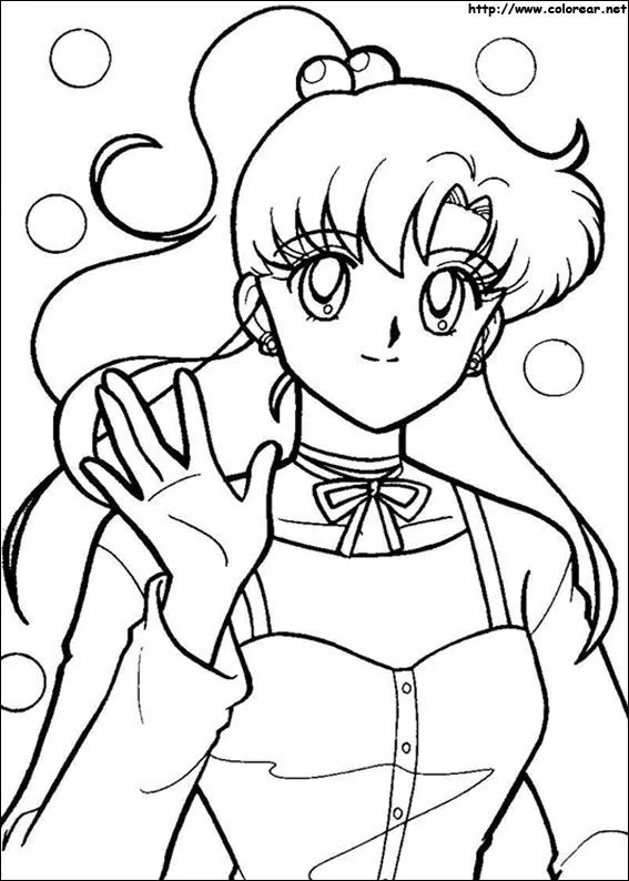 Dibujos de Sailor Moon para colorear en Colorear.net