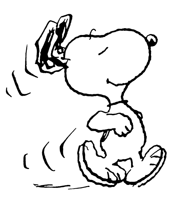 Dibujos para colorear de Snoopy, Charlie Brown, Rabanitos ...