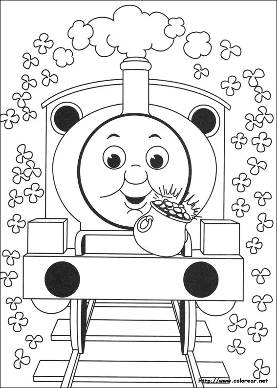 Dibujos para colorear de Thomas y sus amigos