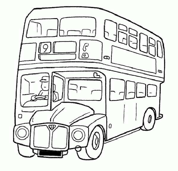 Dibujos para colorear de utilizacion correcta de autobuses - Imagui
