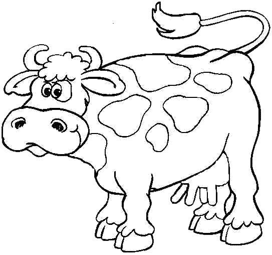 Vacas animadas para pintar - Imagui