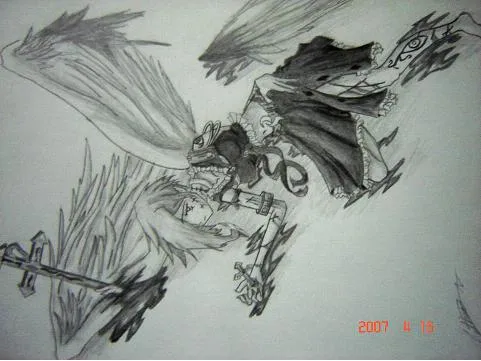 Dibujos de corazones con alas y espadas a lapiz - Imagui