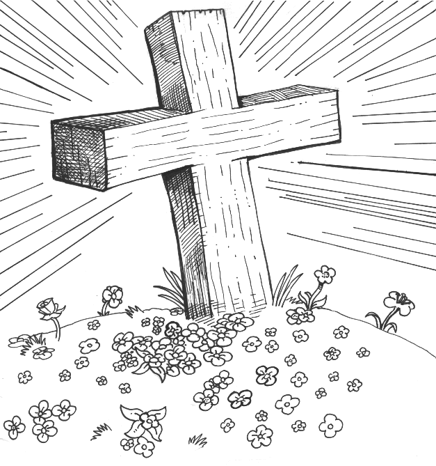 Dibujos de cruces religiosas para colorear - Imagui
