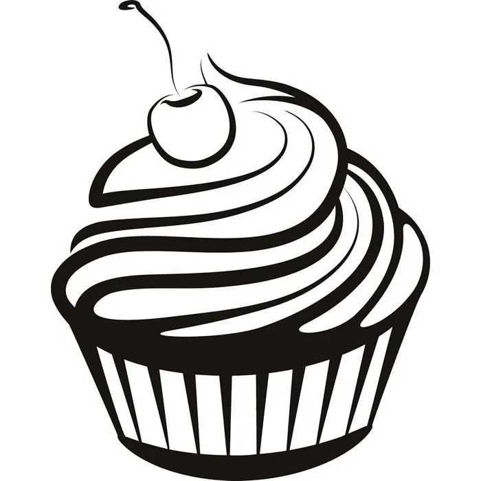 dibujos de cupcakes para colorear - Buscar con Google | bordado ... dibujos de cupcakes para colorear - Buscar con Google | bordado ...