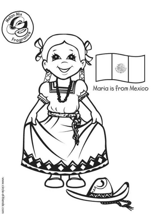 Imagenes de danza folklorica mexicana para colorear - Imagui