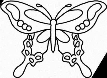 Mariposa para pintar | cards - birds dragonflies butterflies clip art…