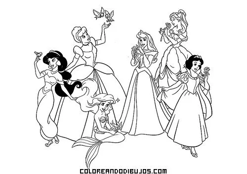 Dibujos-de-princesas-Disney- ...