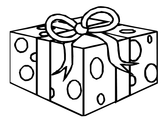 Dibujos de cajas de regalos para colorear - Imagui