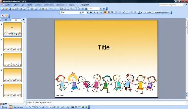 Juegos para Niños Plantilla PowerPoint | Plantillas PowerPoint Gratis