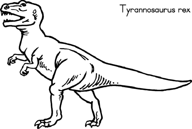 Dibujos de dinosaurios para colorear