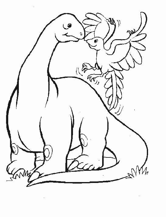 Dibujos de dinosaurios para colorear