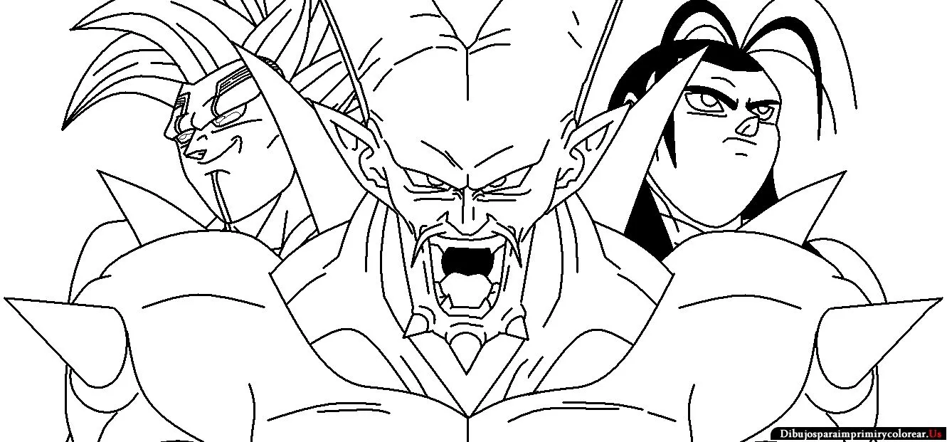 Dibujos de Dragon Ball GT para Imprimir y Colorear - Dibujos Para ... Dibujos de Dragon Ball GT para Imprimir y Colorear - Dibujos Para ...