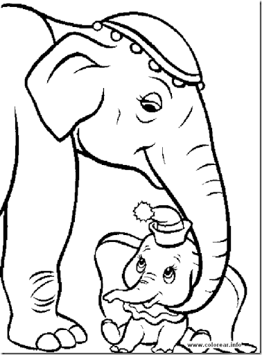 Dibujos de Dumbo para colorear | Busco Imágenes