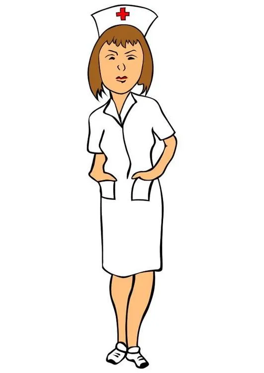 Dibujo de enfermera animada - Imagui