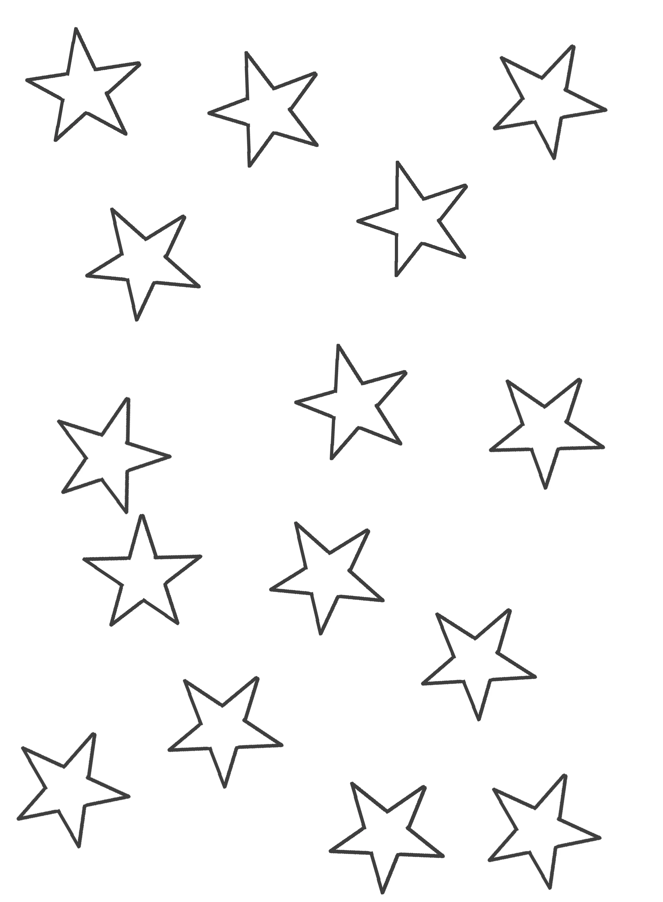 Dibujos de Estrellas para colorear - Dibujos Para Colorear - COLOREARTV.COM