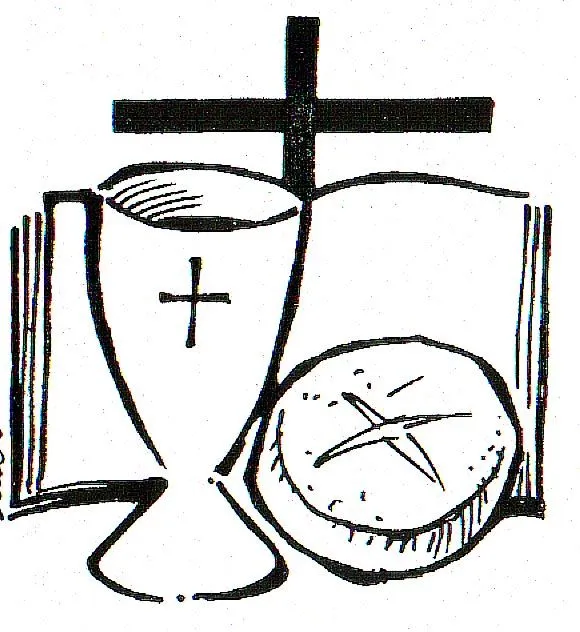 Eucaristia pan y vino para colorear - Imagui