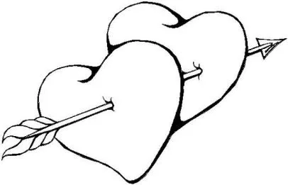 Dibujos de corazones rotos a lapiz - Imagui