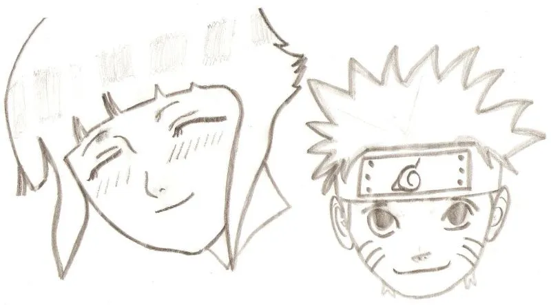 Dibujos faciles de hacer de Naruto - Imagui
