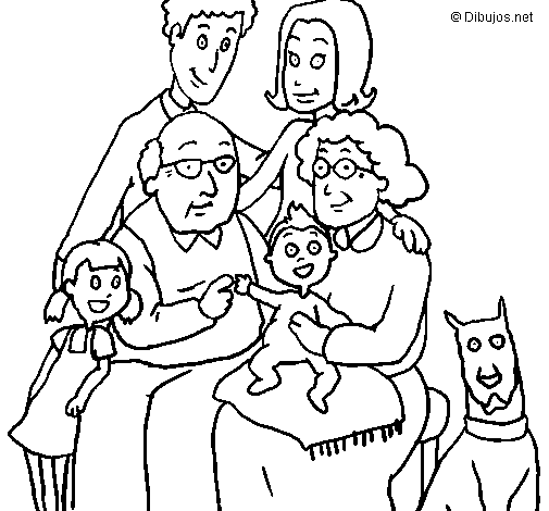 Dibujos de Familias ~ Vida Blogger