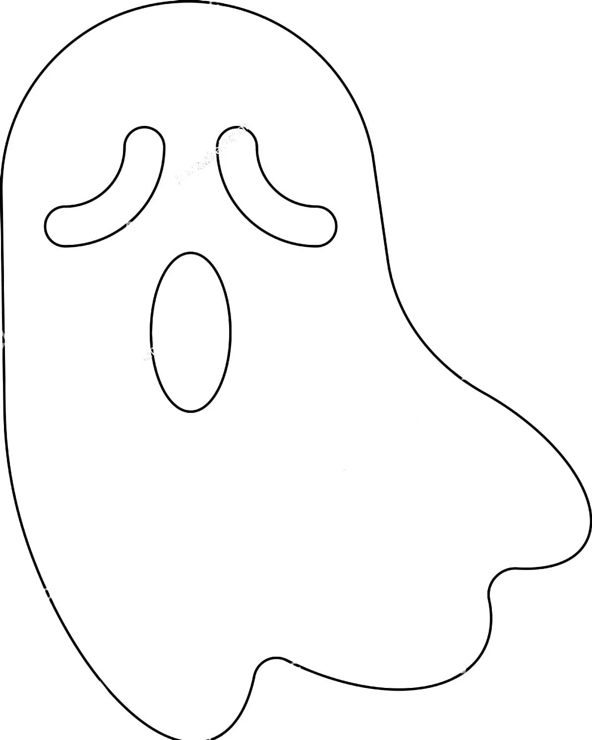 Dibujos de Fantasmas para colorear | Imprimir en formato A4