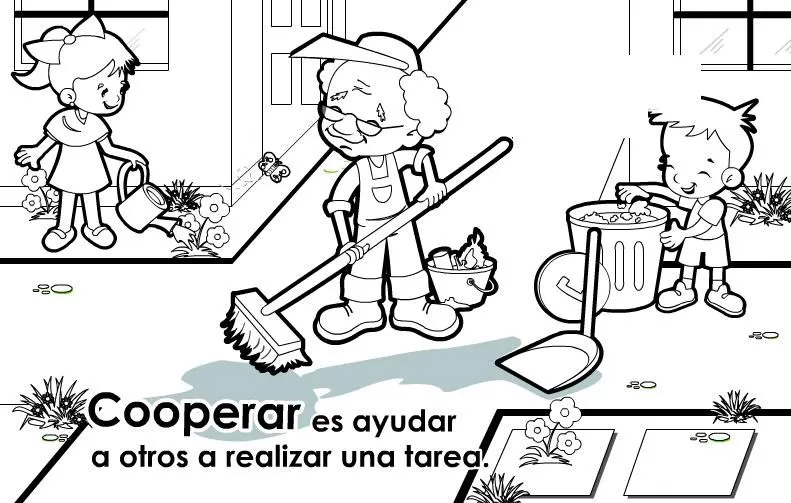 civica y etica Colouring Pages