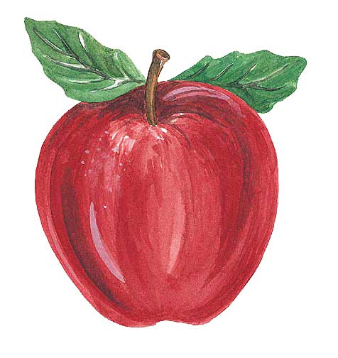 dibujos de manzanas para imprimir