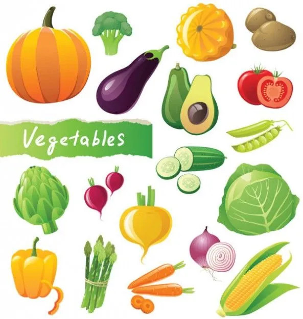 Dibujos de frutas y verduras a color - Imagui | frutas y vegetales ...
