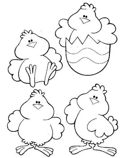 Dibujos de gallos y gallinas para colorear | Manualidades ...
