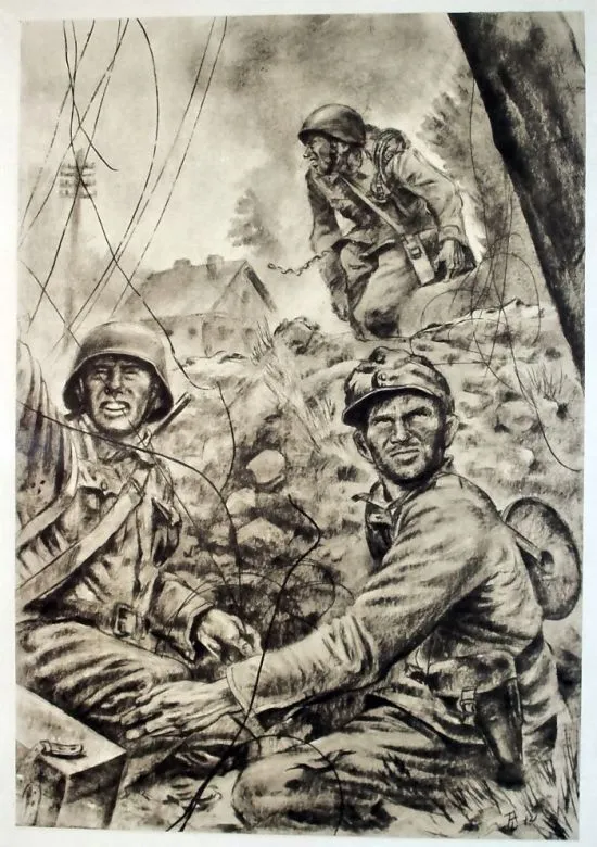 Soldado de guerra dibujo - Imagui