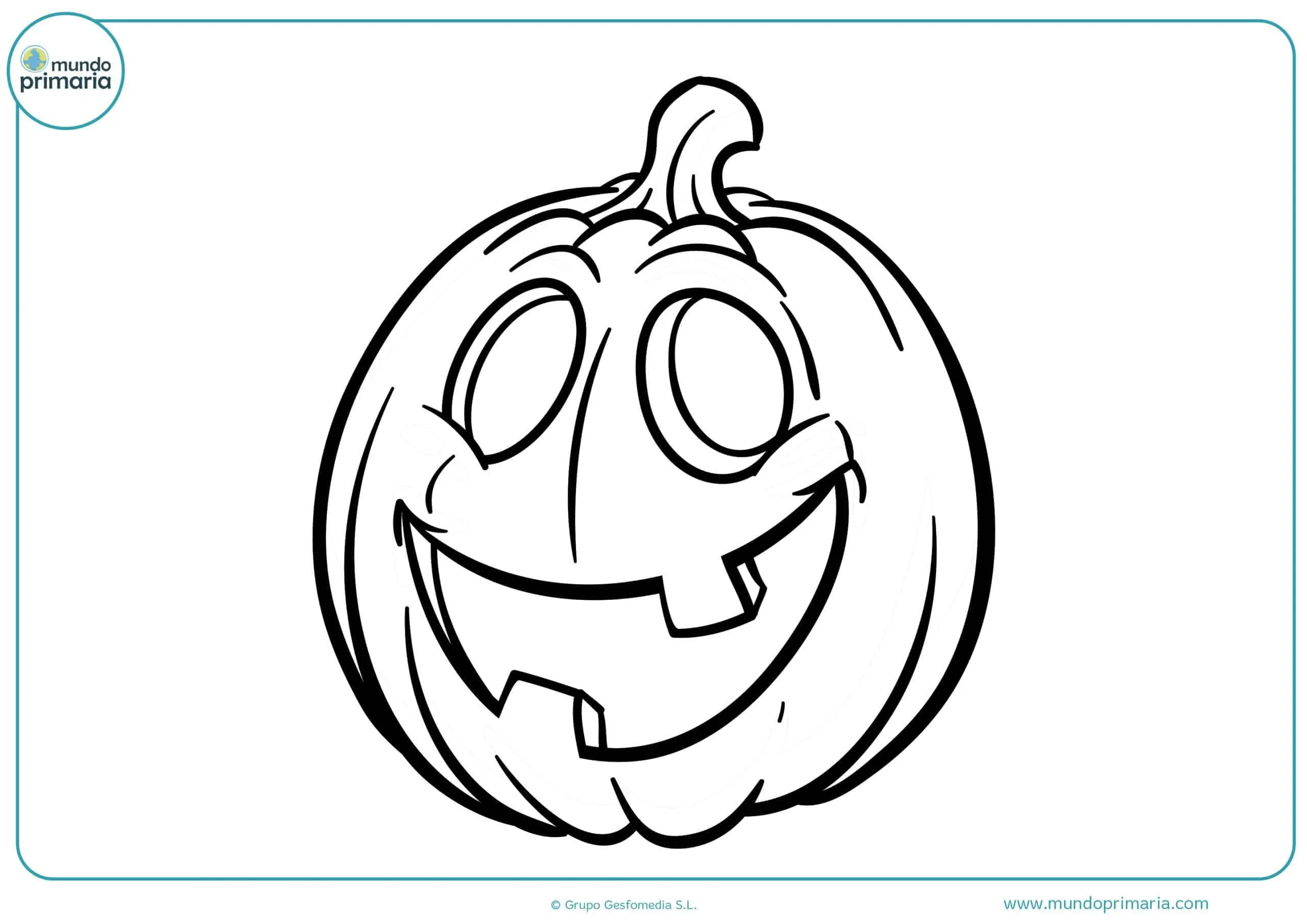 ▷ Dibujos de Halloween para Colorear para niños [Fáciles de Imprimir]