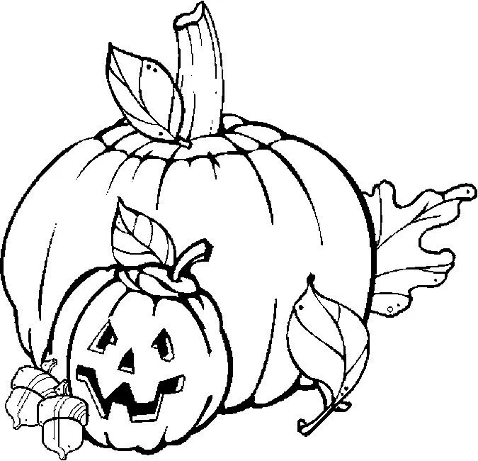 DIBUJOS HALLOWEEN PARA COLOREAR PARA NIÑOS:CALABAZAS : COSAS PARA ...