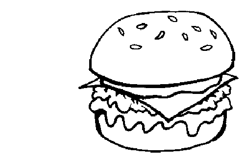 dibujos-hamburguesas-para- ...