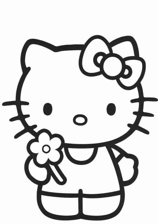 Dibujos de Hello Kitty grandes - Imagui