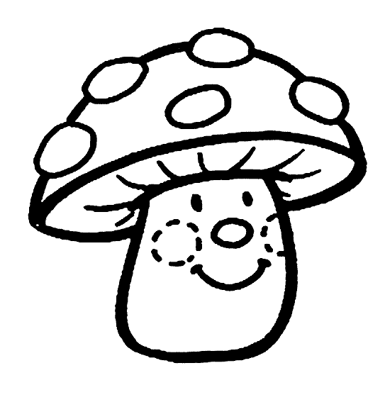 Dibujos hongos infantiles - Imagui