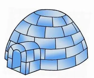 Dibujos de iglu para imprimir - Imagenes y dibujos para imprimir Dibujos de iglu para imprimir - Imagenes y dibujos para imprimir