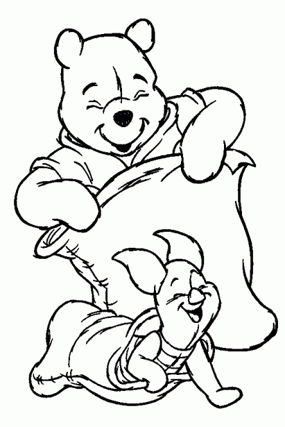 Dibujos para imprimir de Winnie The Pooh
