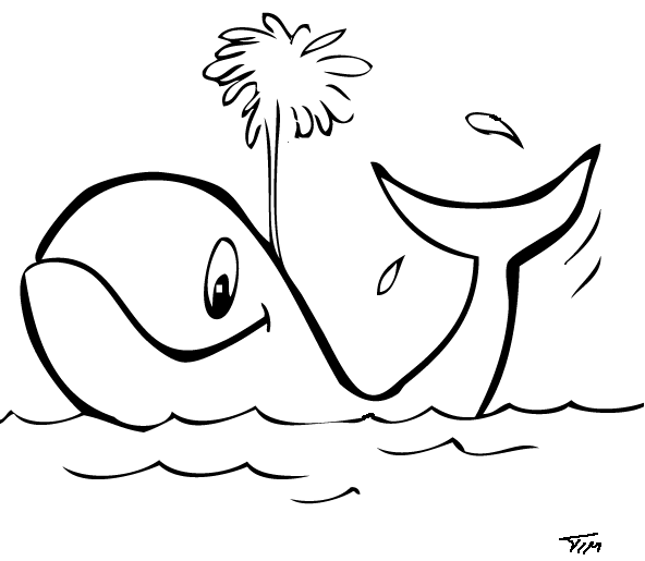 Dibujos de ballenas infantiles - Imagui
