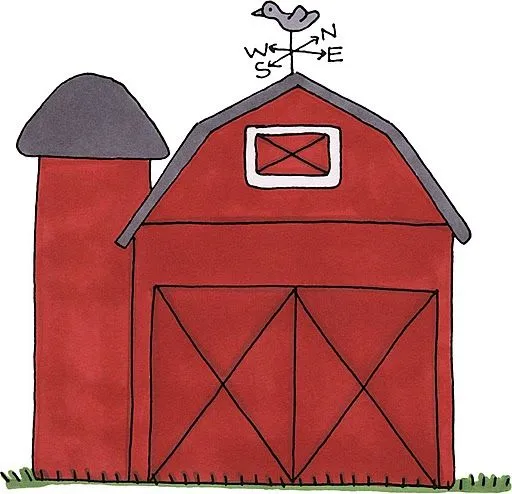 Dibujos infantiles de granjas para imprimir - Imagui
