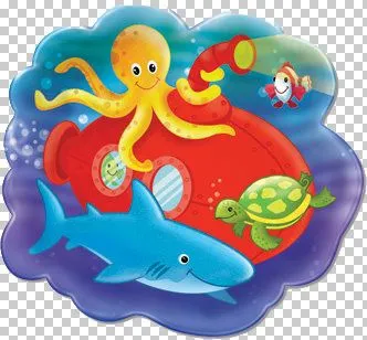 DIBUJOS INFANTILES DE PECES Y ANIMALES MARINOS
